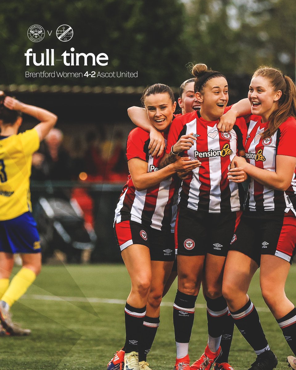 BrentfordFCW's tweet photo. ⏱️FULL-TIME: Through to the second round of the @AdobeWFACup following a massive win over Ascot United 🐝

What a performance 😍

#BrentfordFCW | #BrentfordFC https://t.co/tDahKyHGwU