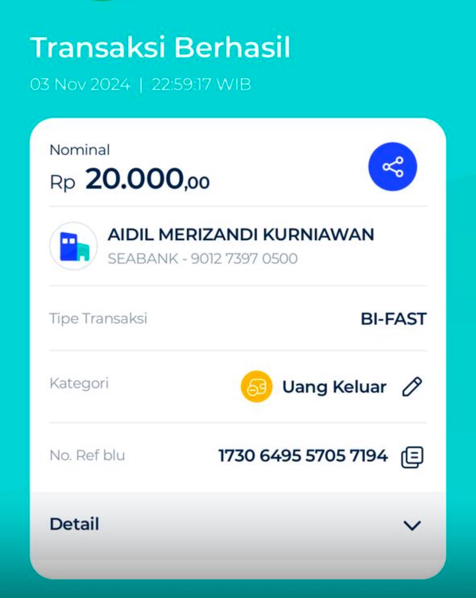 celuna___'s tweet photo. JANGAN BELI APLIKASI PREMIUM DEH YA DI CHAT GA DI BALES2 PADAHAL UDAH TRANSFER @ranti____0 
( SEABANK ATAS NAMA = AIDIL MERIZANDI KURNIAWAN ) https://t.co/apz0XJFGor