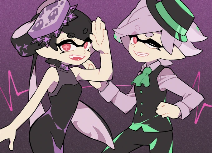 I couldn't pass up the opportunity to draw my fav outfit of them even if I'm late for Halloween. 