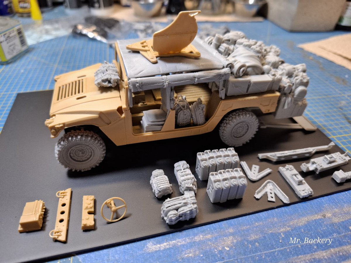 sebaer82's tweet image. Academy HMMWV personalized 1/35
status: compilation and fit check
#135scale #academymodels #hmmwv