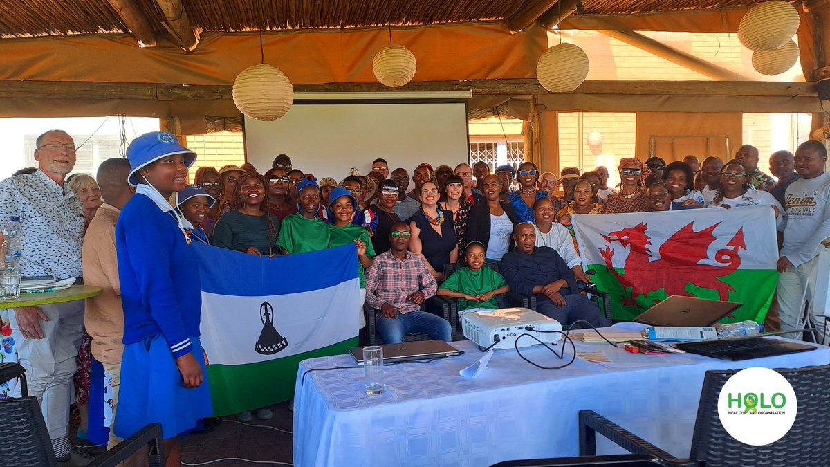 HOLO took part at <a href="/DolenCymru/">Dolen Cymru Lesotho</a> annual celebration event this past Saturday, which took place at <a href="/kick4life/">kick4life</a> in Maseru.  The Founder of HOLO made a presentation about the partnership between HOLO and Dolen Crymru Lesotho, focusing on the year 2023 to date.