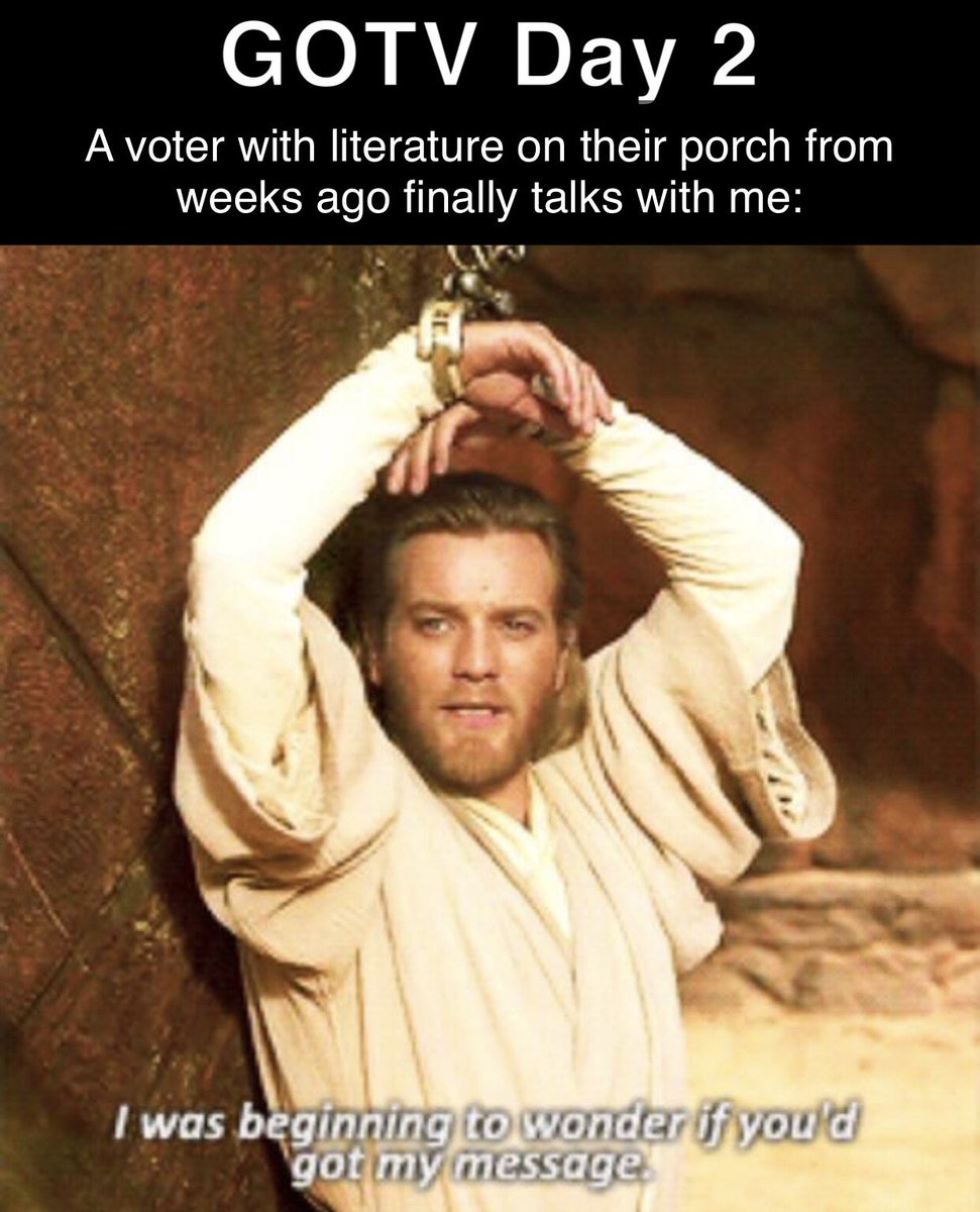 #GOTV2024 Day Two! It’s #AllGasNoBrakes to the finish line!

<a href="/WisDems/">Wisconsin Democrats</a> <a href="/wicollegedems/">College Democrats of Wisconsin 🧀</a> @kristinforWI <a href="/MarkHamill/">Mark Hamill</a>