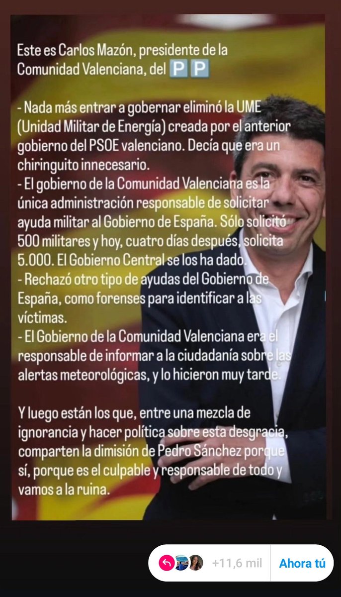 cantabra83's tweet photo. #Valencia #CastillaLaMancha #Dana #Mazon #MazonCulpable #MazonDimision https://t.co/Ui2tf7kOQI