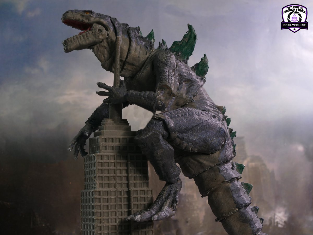 Fonkyfouine's tweet photo. Godzilla 70th anniversary : Tribute to Godzilla the series 
Entièrement fait à l'imprimante 3d.

#toyphotos #toypics  #toycollector #toyphotography #toypictures   #godzilla #godzilla70thanniversary #godzillafigure #godzillatheseries #godzilla1998 https://t.co/EG72mrxFmm