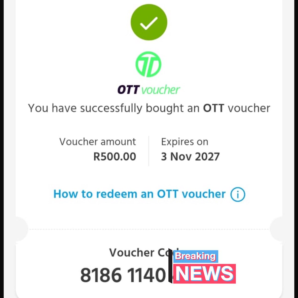 venda_guy2's tweet image. Giveaway time 🔥🔥🔥🔥🔥🔥🔥💰💰💰💰💰💰💰

R500 voucher 
R1000 voucher 
R1000 voucher 

How to join the completion 

1-follow me
2-retweet this post 
3-like this post!

Let’s goooooooooo!🕺🕺🕺💰