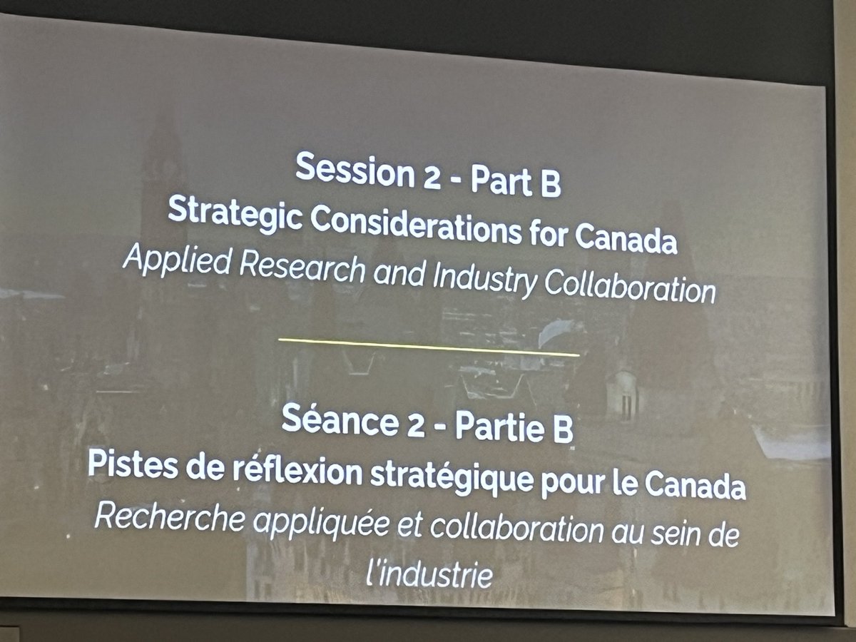 Fantastic representation by Ireland at #CBIE2024 in Ottawa. ⁦<a href="/MTU_ie/">Munster Technological University</a>⁩ Michael Loftus providing excellent advice on supporting applied research with industry ⁦<a href="/hea_irl/">HEA</a>⁩