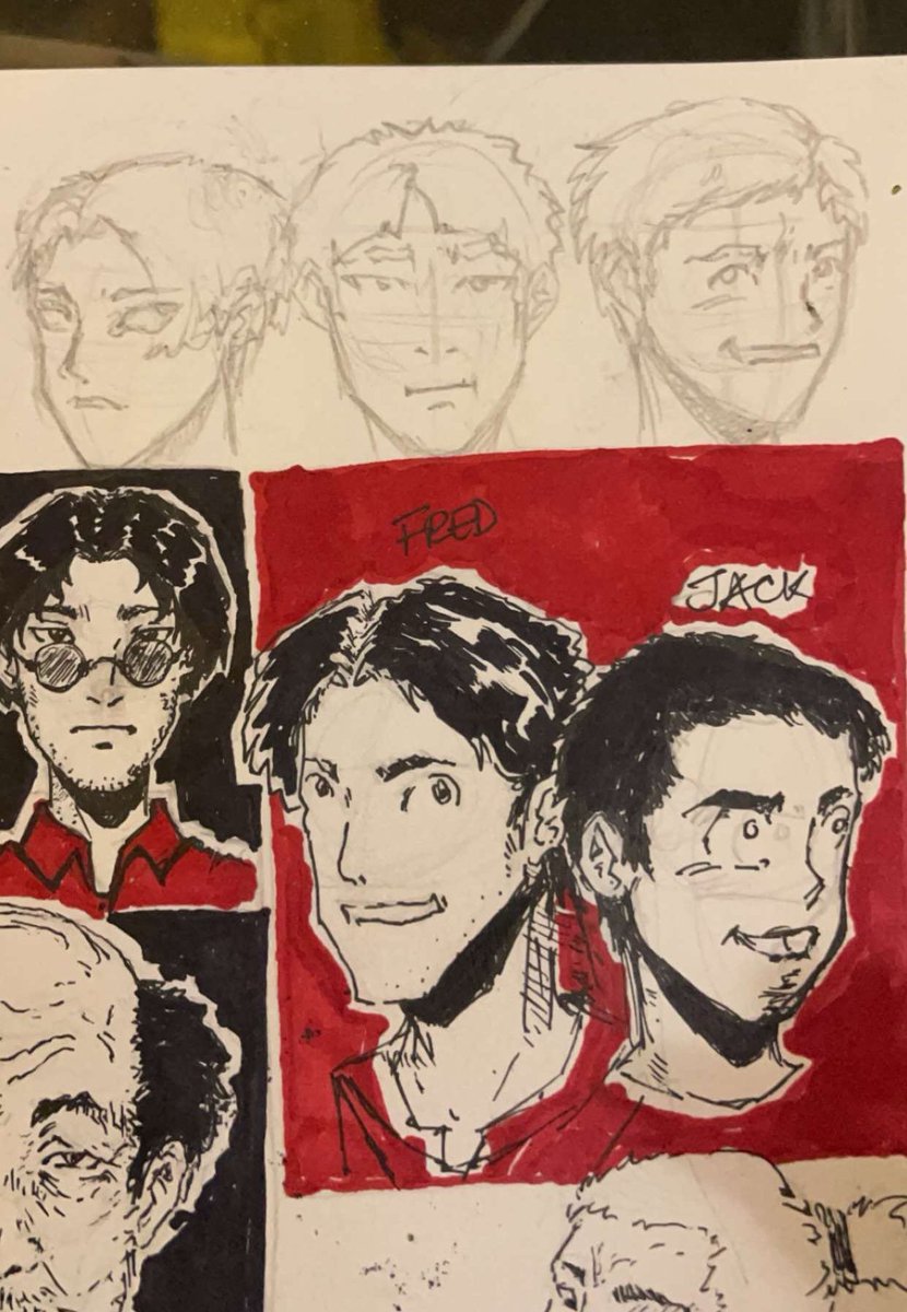 smebune's tweet photo. Drewit drawing a lot these days… what is he up to? https://t.co/8ucFkWgPXa