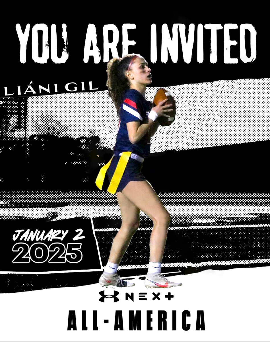 LianiGil10's tweet image. Very grateful for the opportunity to play in the Under Armour All American Women’s Flag Football game. Hard work paying off. See you in Orlando! @GoOxbridge @FlagOxbridge @RemingtonYoung @pbpost @EraPrep @MuckMedia @BSCFlagFootball @UANextFootball