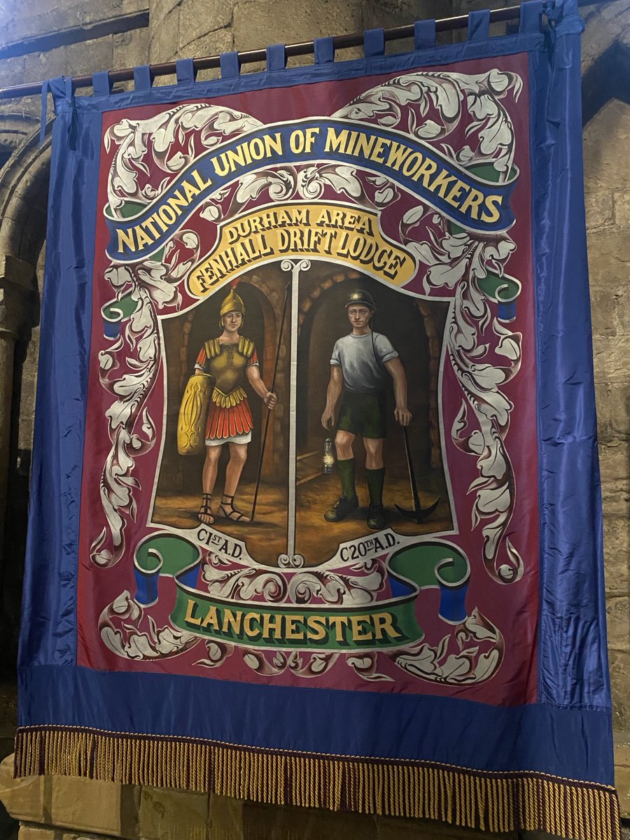 Rhiannon (@rhiannonjh_ceo) on Twitter photo <a href="/durhamcathedral/">Durham Cathedral</a> for the 40th anniversary miners strike Solidarity Forever banners display in collaboration with <a href="/RedhillsDurham/">Redhills Durham</a> & #Durhamminingcommunities banners association ‘marras’ banner is the 1st you see on the route through <a href="/durhamcathedral/">Durham Cathedral</a> for the 40th anniversary miners strike Solidarity Forever banners display in collaboration with <a href="/RedhillsDurham/">Redhills Durham</a> & #Durhamminingcommunities banners association ‘marras’ banner is the 1st you see on the route through