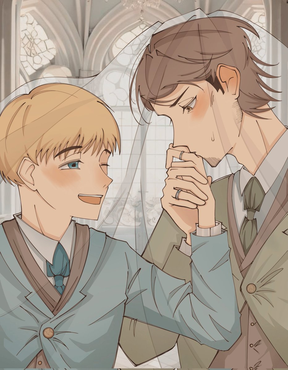 💍💍#jearmin #jeankirstein #Jean #Armin #arminarlert #aot #AttackOnTitan #ジャンアル #ジャン・キルシュタイン #アルミン・アルレルト #進撃の巨人