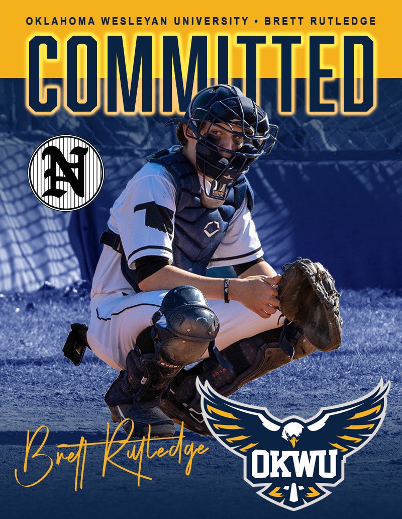 NOAH Jaguars Baseball (@noahjagsbsbl) on Twitter photo Senior Brett Rutledge has committed to play at Oklahoma Wesleyan University in Bartlesville. Brett, you’ve worked very hard for this opportunity and we’re proud of your leadership and accomplishments on the field! <a href="/BrettRut12/">Brett Rutledge</a> <a href="/OKWUeagles_BSB/">Oklahoma Wesleyan Baseball</a> Senior Brett Rutledge has committed to play at Oklahoma Wesleyan University in Bartlesville. Brett, you’ve worked very hard for this opportunity and we’re proud of your leadership and accomplishments on the field! <a href="/BrettRut12/">Brett Rutledge</a> <a href="/OKWUeagles_BSB/">Oklahoma Wesleyan Baseball</a>