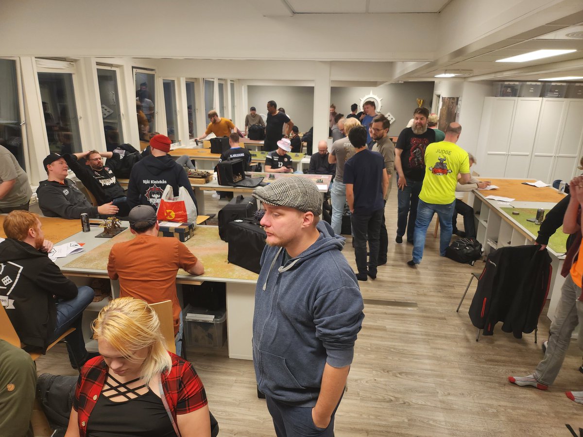 GVedeld's tweet image. 2d6 Carnage 2024 is over. Yet again we have a non-Norwegian on the very top of the list! Three players go 5-0. 70 people started out yesterday. Thanks to everyone for a great show-up!

@AosNorway #Spillforeningen2d6