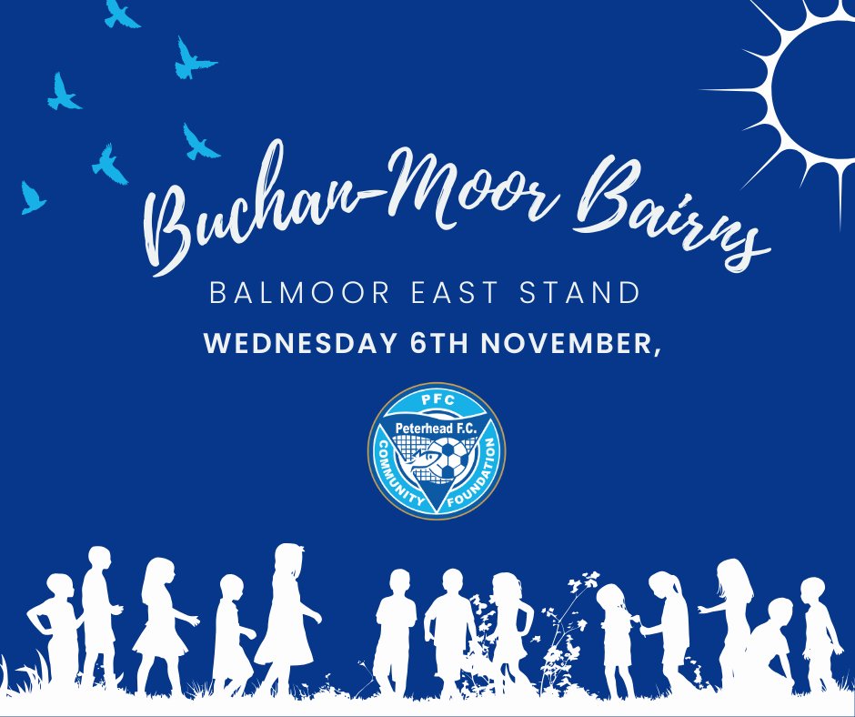 Just a reminder that the next  Buchan-Moor Bairns sessions are this Wednesday 👇
9:30-10:30am (Under 5s Session)
10:30-11:15am (ASN Session)
For more information on these fun, outdoor sessions for children, please head over to give the FB page a like here:
facebook.com/profile.php?id…