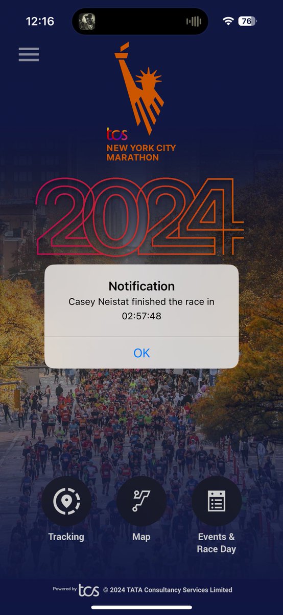 LFG! Congrats on a sub 3 <a href="/Casey/">Casey Neistat</a>