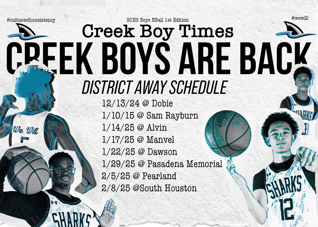 24-25 Schedule Is Set❗️

#WeWill x #CultureOfConsistency