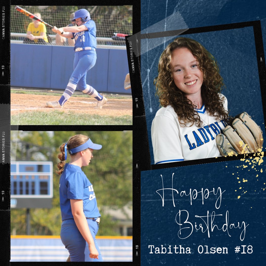 ICladybluesSB's tweet photo. Happy Birthday to our #18 Tabitha Olsen https://t.co/JFzitBWr2n