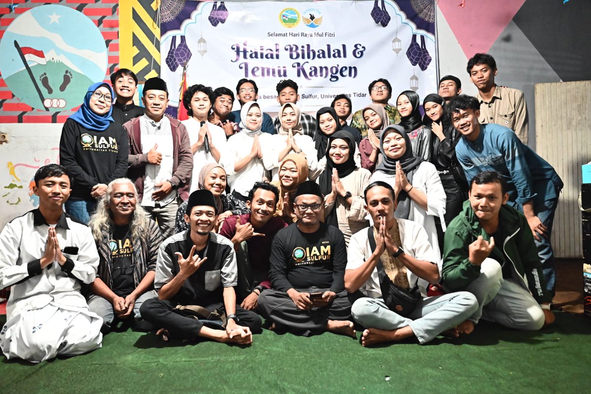 Halal bi Halal keluarga besar Mapala Sulfur