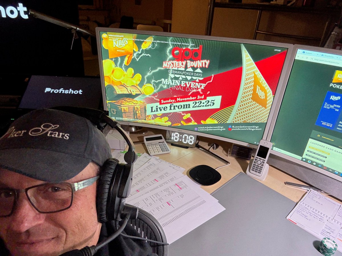realstefanduke's tweet photo. 🎧🎤👑🇨🇿📽🎙📽🇩🇪👑🎤🎧 Overnight Poker Livestream! - Sonntag ab 22:25 Uhr kommentiere ich für euch den Livestream vom Finale des €199 German Poker Days (GPD) Mystery Bounty Main Events aus dem King's Resort Rozvadov! 🎧🎤👑🇨🇿📽🎙📽🇩🇪👑🎤🎧
https://t.co/G6wPpNZvzT https://t.co/mNFYayZIsu