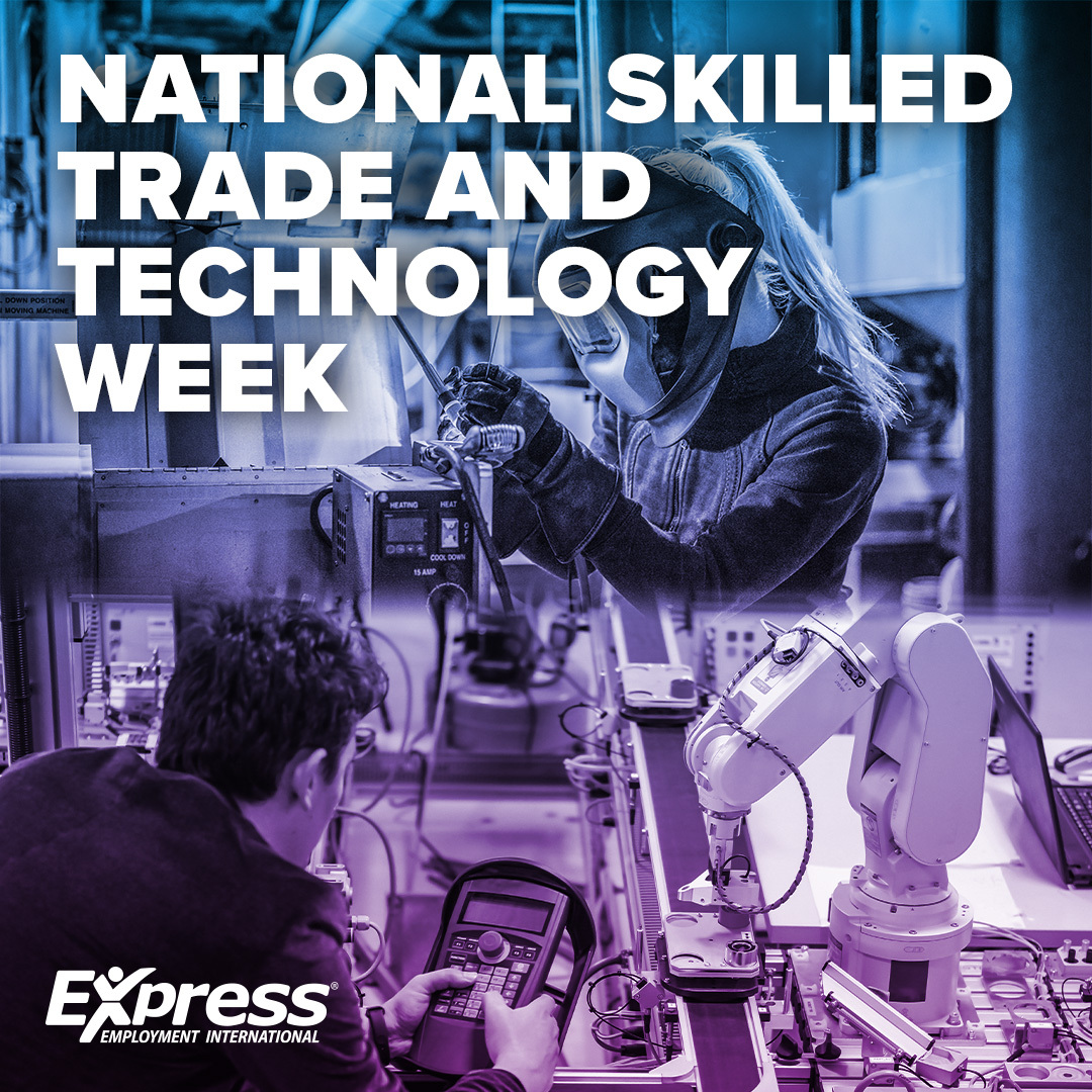 From electricians to machinists to IT specialists, skilled trades and technology professionals keep Canada moving forward. Thanks for all you do building the future of tomorrow!

#NSTTW #SkillsCanada #ExpressInternational