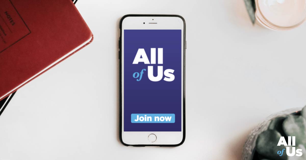 nmchwa's tweet photo. ¿Cómo ayuda al @AllofUsResearch a configurar el futuro de la salud? Descúbralo al registrarse para recibir el Boletín Informativo de All of Us y manténgase actualizado con las noticias y los eventos del programa: https://t.co/kiTlaOFZ6M. #ParticipaenAllofUs #JuntosAllofUs https://t.co/cgOFKPGXjb