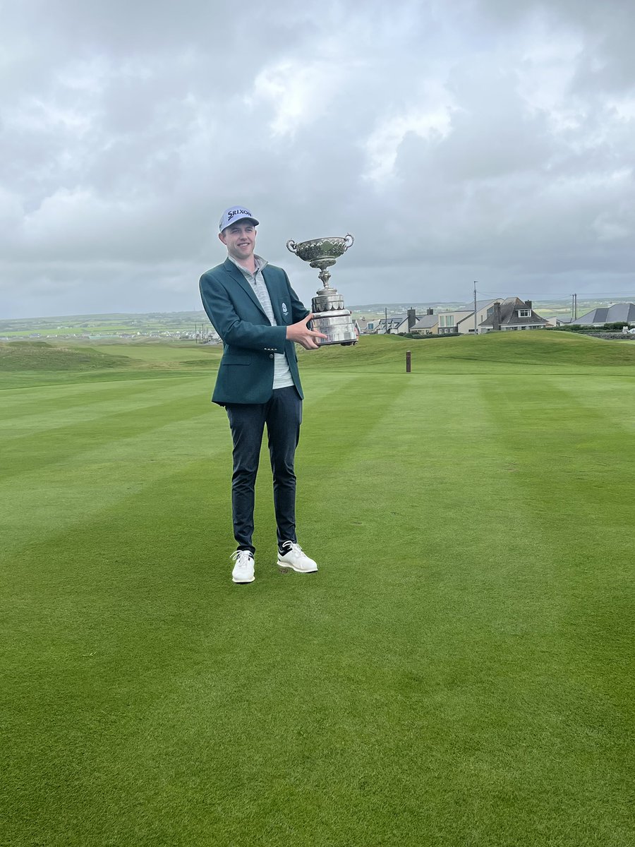 amateur_info's tweet photo. Hugh Foley off to the pro ranks 

A lot of success on the course as an amateur, multiple wins on the Irish amateur circuit. Irish close 🏆 West of Ireland 🏆 North of Ireland 🏆 South of Ireland 🏆

Hugh has represented Ireland for a number of years with great success, something he has been very passionate about, winning as a team is rare in golf and doing it for Ireland at home internationals & euro nations are weeks he has great memories from.

Hugh 💭A new challenge awaits it’s been something that has been a goal for a long time and I’ve dedicated myself to over the last few years, I’ve seen the ups & downs of golf and feel now is the time to push myself for the next chapter. 

Check out the latest episode of the Irish Am podcast as I chat with Hugh about his decision. 

One last event this week as an amateur at the concession cup nice way to cap it all off. 

Best of luck with the new challenge ahead 👊☘️