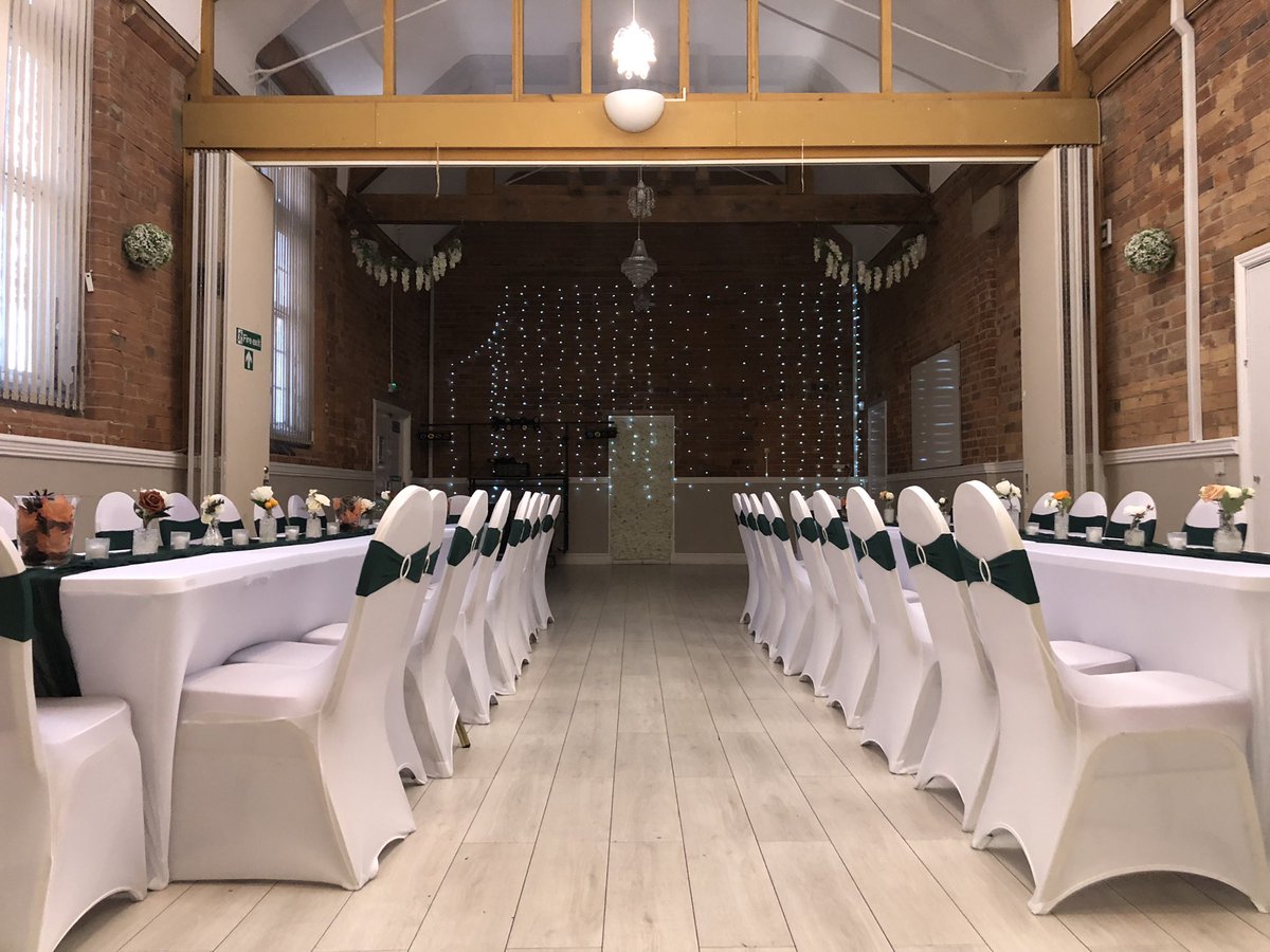 2020vision888's tweet photo. All set up for a lovely wedding celebration that took place at our Community HUB last weekend 👰‍♀️🤵💍 #wedding #weddingdress #weddingday #weddinginspiration #weddings #weddingflowers #weddinghair https://t.co/CR2XlBfV09