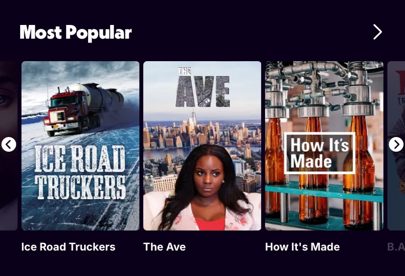 To have my first ever web series now listed on <a href="/Tubi/">Tubi</a> MOST POPULAR LIST means everything. My audience is steady growing. Season one was completed nine years ago. Two clips from that season has surpassed a million views each on Tiktok. Impact. <a href="/TheAveSeries/">TheAveSeries</a>