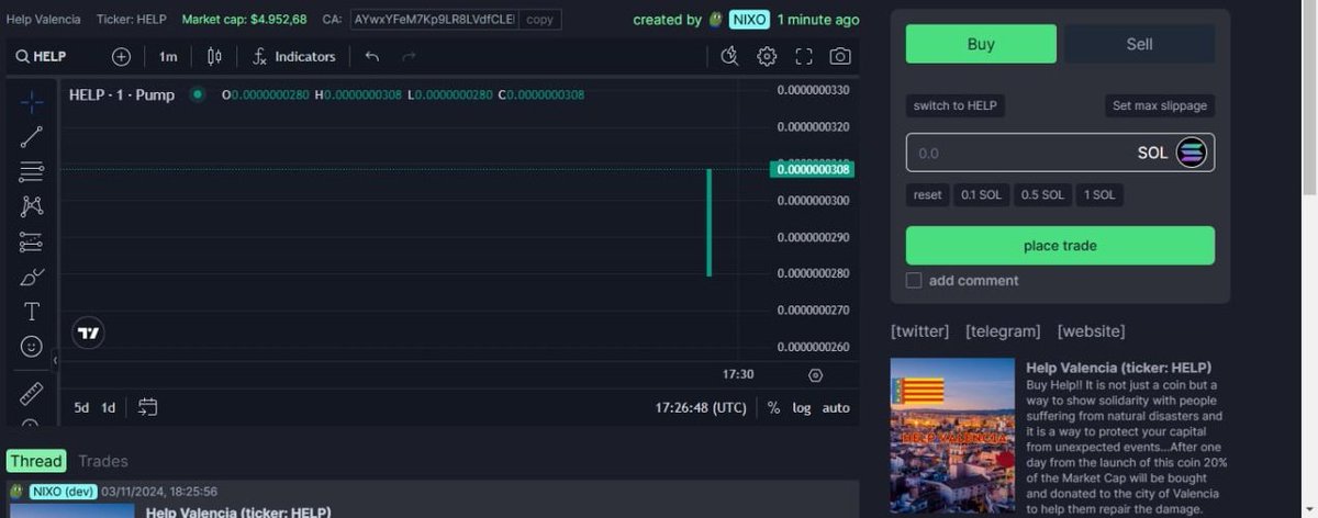 HelpValencia's tweet image. Now!!! #Valencia #helpvalencia #Solana #memecoin #MemeCoinSeason