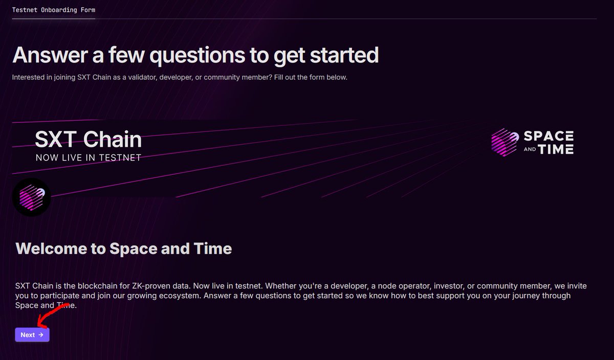 0xUzman's tweet photo. Herkese Selamlar 👋

▫️.@spaceandtime SXT Chain #Testnet Formunu Doldurdum - #Node Operator !

🔗Link : https://t.co/3JXBqCyQeS

❓Sitede alt kısımda "NEXT" butonuna basın - biz operator için başvurduk.

❓Sorular genel olarak normal sorular - sunucularınız nerede - GPU varsa bundan bahsedin (NVIDIA). ( If you have sizable NVIDIA GPUs, tell us about them below. ) 

❓Sizin ve sunucunuzun hakkında bilgi istiyorlar - doğru yazın - seçilirseniz onay isteyecekler. ( Form'da yazmışlar )

❓ Sunucu hakkındaki soru sunucuların hangi ülkelerde olduğu. Burada ben elimde olan ülkeleri yazıyorum. Mini bir öneri olarak şunu diyebilirim. Herkesin olduğu konumdan hariç farklı bir ülke - bölge sunabilenlerde bazen şans fazla oluyor. O taraftaki bölgelerdede varız demek için seçebiliyorlar.

❓Company diye çoğu kişi firmalara bakıyorlar diyebilir - lakin "You" olarakta sormuşlar - katılacaklar şansını denesin.

❓Diğer sorular sizinle ilgili sosyal medya adresleri - iletişim kurulacağı vb.

💶Proje 50M $USD Yatırım aldı  :

💷Seri A : https://t.co/IpCEWxEl0x

💷Stratejik  : https://t.co/XgDmAW37CB

💷Seed : https://t.co/ssPBJqBGrc

İleride olabilecekler için biz @rpcdot ve @swissXBT Olarak katılım sağladık - sonuçları merakla bekliyoruz 👀⚡️

CR : @paralog1 - Teşekkürler 🤝

Daha fazlası için Kripto Uzmanını ( @KriptoUzmaniTW ) Takip etmeyi unutmayın 🤍⚡️