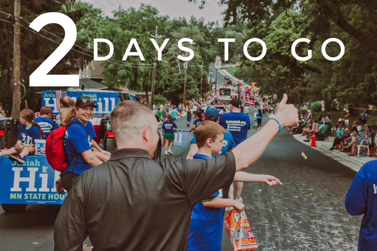 2️⃣ days. That’s it. That’s the post.