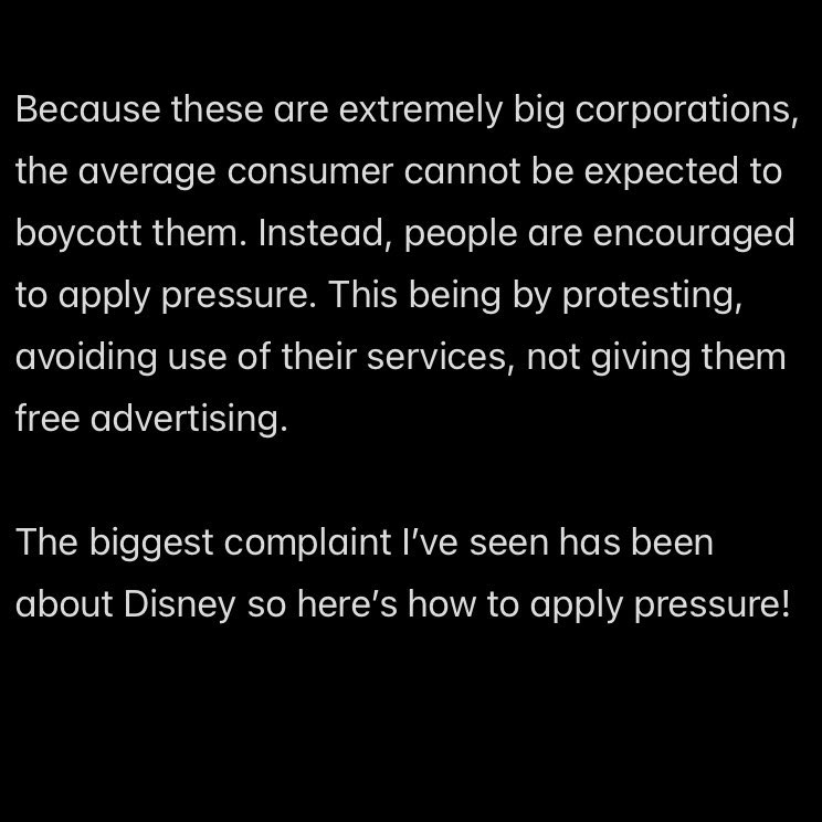 see idc about the cb entirely neither am i listening on google drive but here’s the meaning of pressure target for you since now you wanna act like you care about a boycott 👍🏼