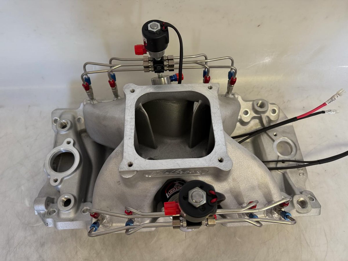 EdelbrockUSA's tweet image. An exceptionally clean direct injection system installed by Induction Solutions on one of our Edelbrock Intake Manifolds!! Yet another clean install for the books...thank you for sharing!!
#Edelbrockperformance #Intakemanifold #inductionsolutions #directport