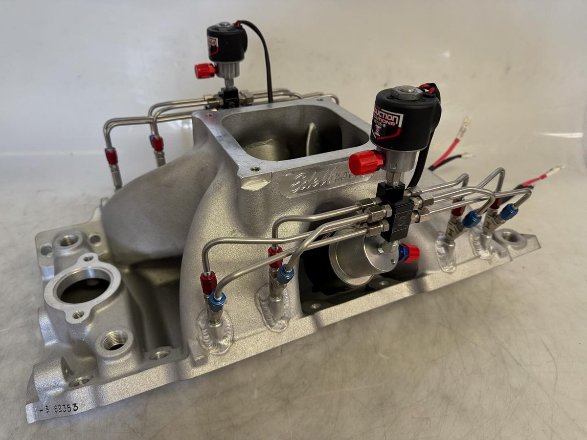 EdelbrockUSA's tweet image. An exceptionally clean direct injection system installed by Induction Solutions on one of our Edelbrock Intake Manifolds!! Yet another clean install for the books...thank you for sharing!!
#Edelbrockperformance #Intakemanifold #inductionsolutions #directport