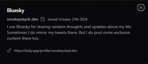 SmokeyStack tweet media