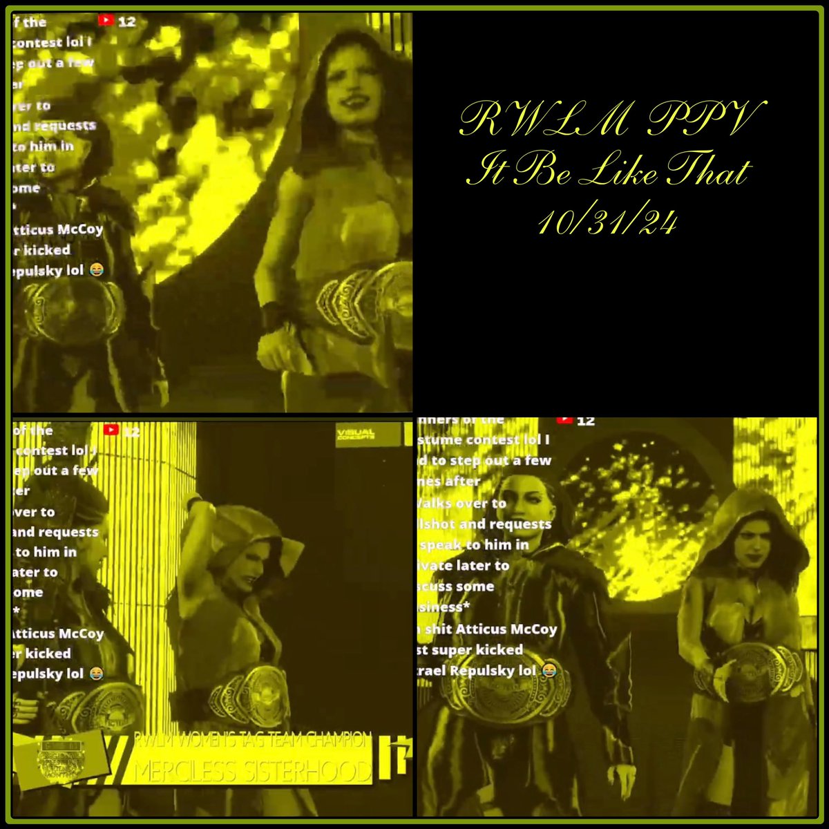 Selene Utaker (@seleneutaker) on Twitter photo We came in as champs it didn’t go as planned. HOWEVER, we DID give our all and gave everything we had in that match. The loss does NOT mean we are done— WE ARE STILL sisters AND WE ARE STILL Merciless!! We’ve ONLY just begun!
<a href="/RileyfnWolf/">Theresabeltinmyhand</a>
#FamilyMeansEverything We came in as champs it didn’t go as planned. HOWEVER, we DID give our all and gave everything we had in that match. The loss does NOT mean we are done— WE ARE STILL sisters AND WE ARE STILL Merciless!! We’ve ONLY just begun!
<a href="/RileyfnWolf/">Theresabeltinmyhand</a>
#FamilyMeansEverything
