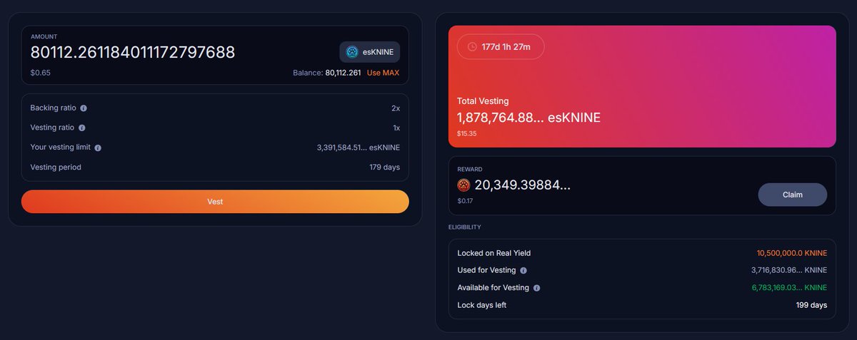 WeilerDealer's tweet photo. After I vested another 80K $esKNINE into #BoneCrusher...
I donated another 10K $KNINE tokens out of the 20K that had accumulated in my personal wallet since the last time I vested so they can be locked up to burn $BONE!
ππ₯
#LTT will continue to burn $BONE
π’π«‘
#PyroDonation https://t.co/f8G5nRnDSa