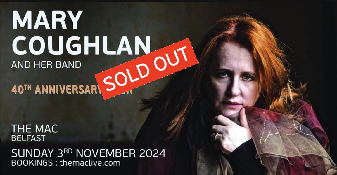 Opening for the one and only <a href="/mary_coughlan4/">Mary Coughlan</a> tonight at the beautiful <a href="/TheMACBelfast/">The MAC</a> - what a gig!and sure, it's only down the road this time!😁🎵🎵