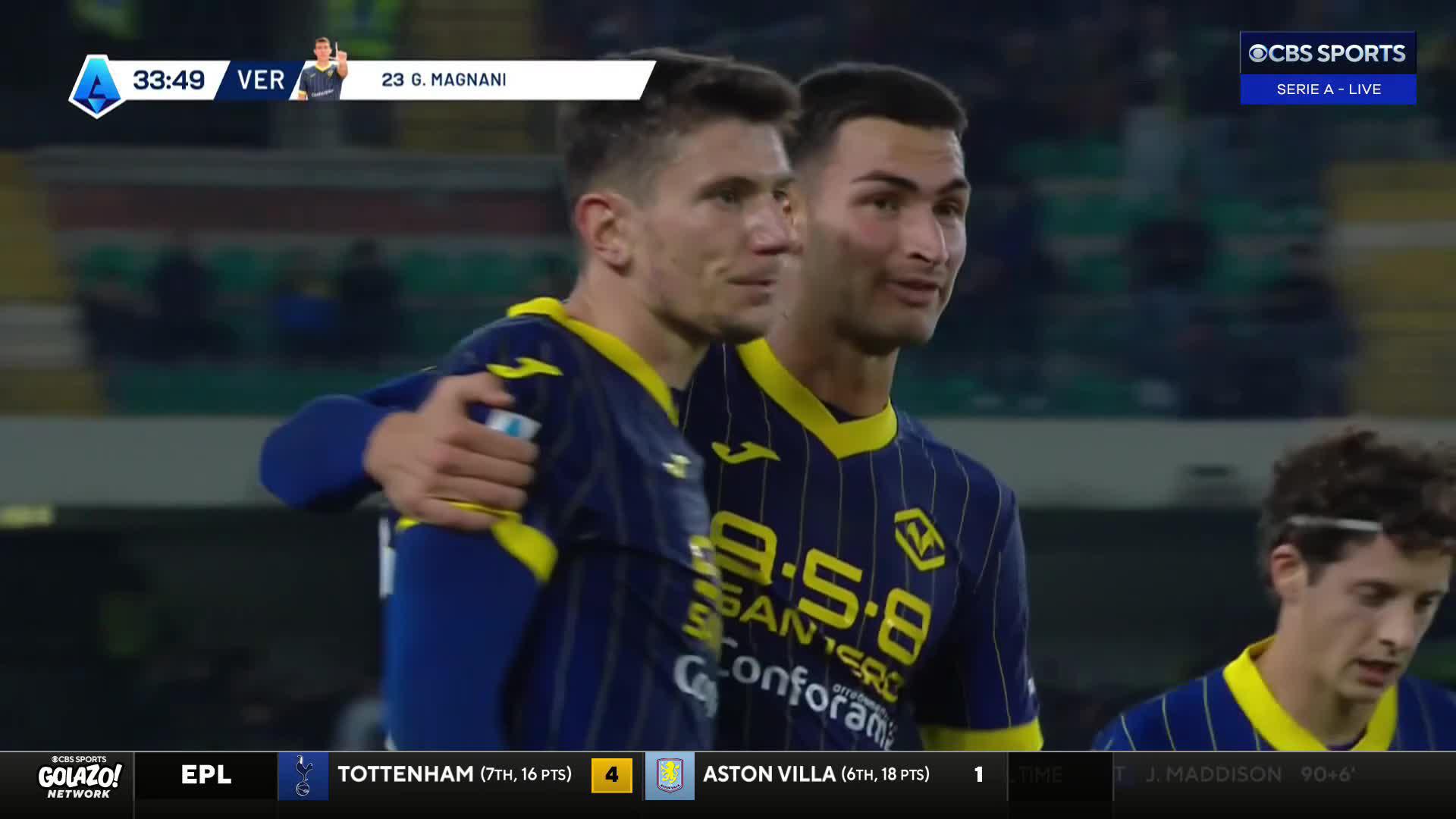 Giangiacomi Magnani scores his first goal since 2020 💥
