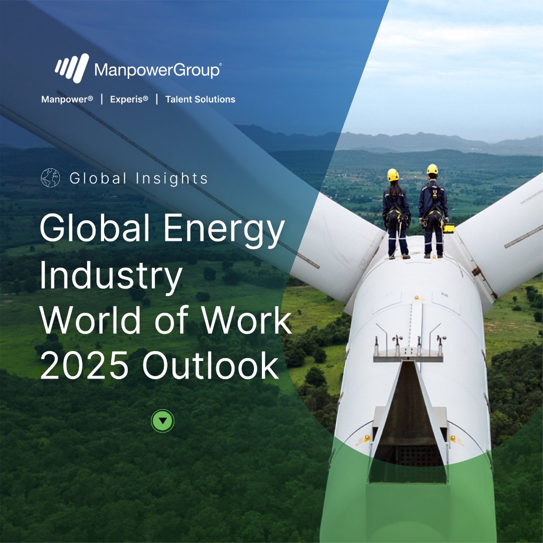 Big news, everyone! 🎉 #ManpowerGroup just dropped a report on the energy sector that’s a must-read. It dives into how renewables are shaking things up. Don’t miss out: workforce-resources.manpowergroup.com/sustainability…