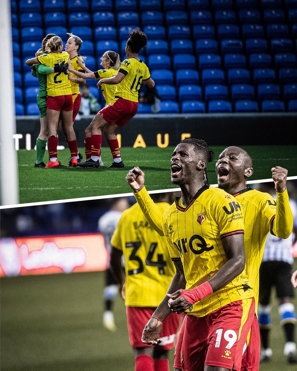 Winning Watford weekends. 🤝 <a href="/WatfordFCWomen/">Watford FC Women</a>
