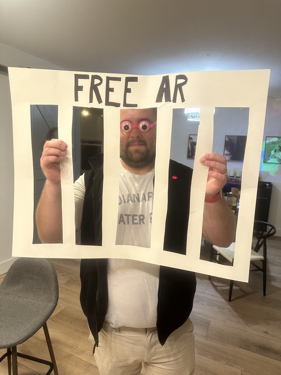 JLaugh123's tweet photo. @JimIrsay please bring him back, look at all these sad people @GVOaant @Colts 
#FreeAR #Fortheshoe https://t.co/mSwSyUQpy2