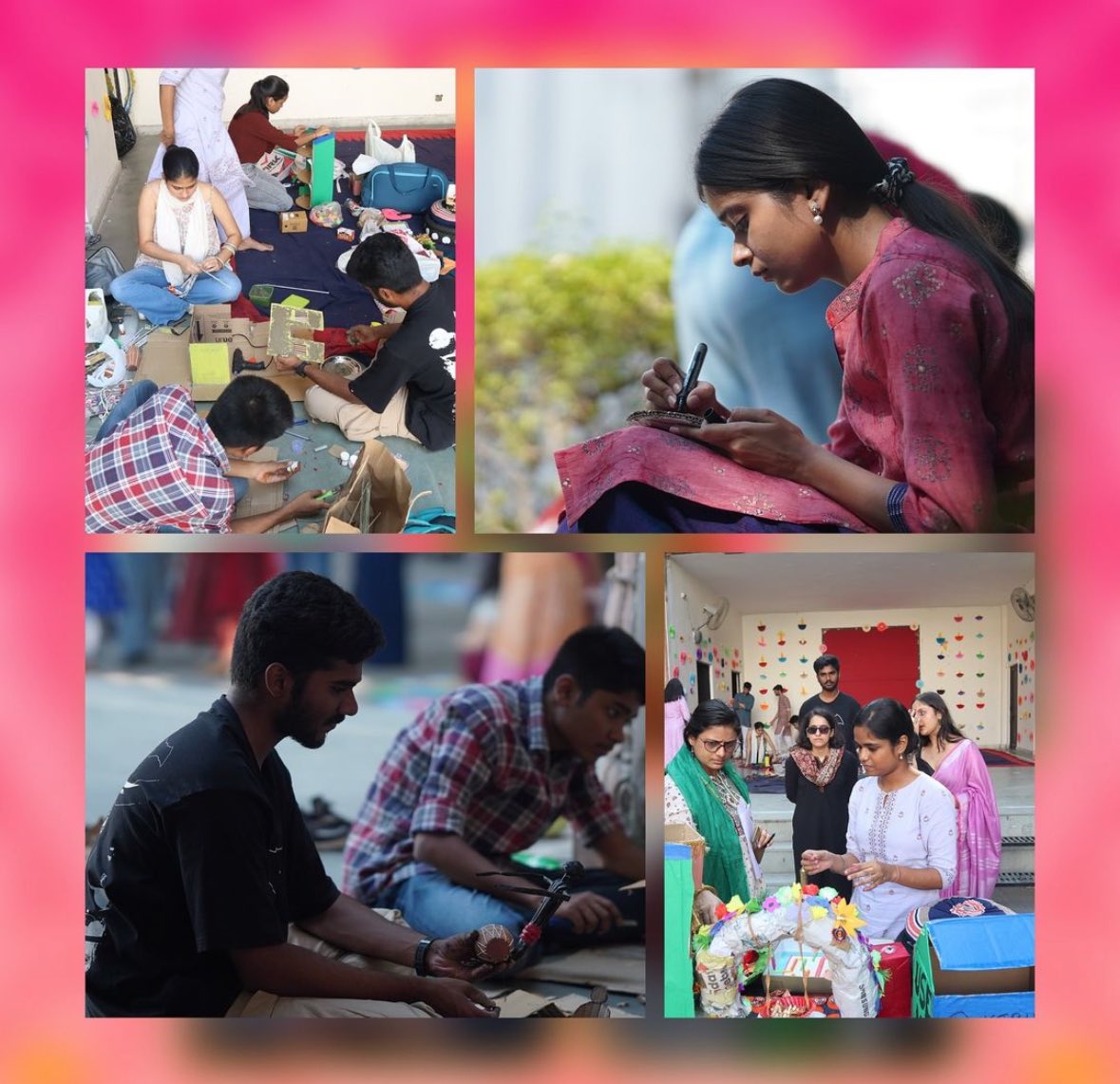 nssdrc_'s tweet photo. Creativity at its best! 🎨✨ Celebrating sustainable art at Jalsa Sankalp Sewa Utsav with the support of our Principal Prof. Savita Roy and Convener and programme officer Dr. Sharada Gautam. Turning waste into wonder! ♻️ https://t.co/quWPYd12cD