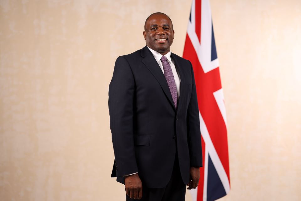 UKinNigeria's tweet photo. The British High Commission Nigeria and High Commissioner @RMontgomeryUK are very pleased to welcome UK Foreign Secretary Rt. Hon @DavidLammy to Nigeria! 
We look forward to a productive and successful Visit. @FCDOGovUK 🇬🇧🤝🇳🇬 https://t.co/trUifz5sEK
