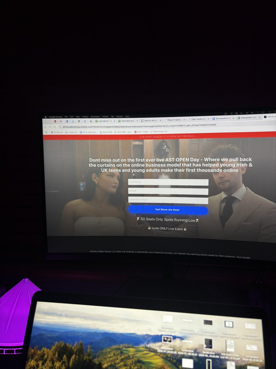 Affinity Sales Training open day is live in 30 minutes🚨

Our students are making 10k+ a month within this community from sales!

If you are looking into making money online/ start sales.

Here is your chance to get a live free training👇

affinitysalestraining.com/live-event?fbc…