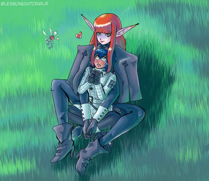 Protecting her future queen #MetaphorReFantazio