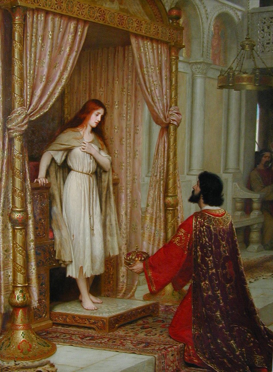 by Edmund Blair Leighton (1852-1922)