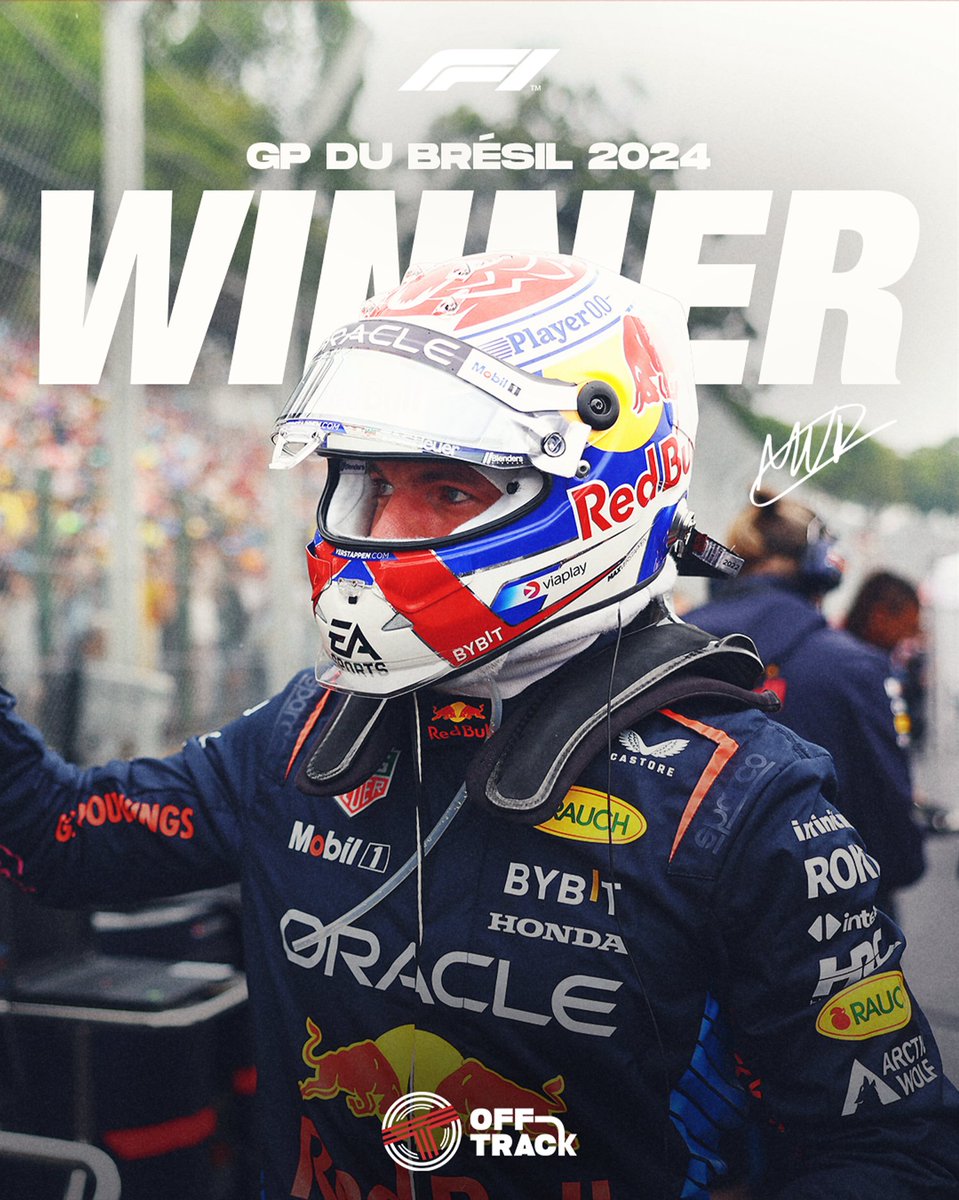 TearOffFR's tweet image. 🚨 EXCEPTIONNELLE VICTOIRE DE MAX VERSTAPPEN À INTERLAGOS DANS UNE COURSE FOLLE ! 🏆

Le Néerlandais, qui s'élançait 17e, remporte le Grand Prix du Brésil avec 20 secondes d'avance sur LES 2 ALPINE d'Esteban Ocon 2e et Pierre Gasly 3e ! 🇫🇷 💪

Lando Norris perd gros aujourd'hui…