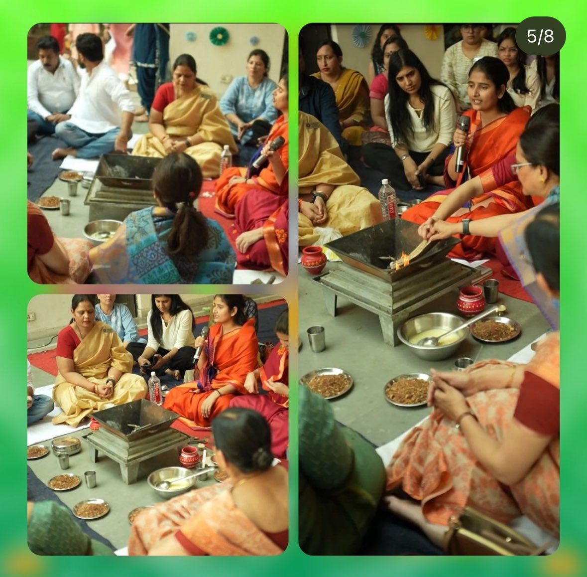nssdrc_'s tweet photo. JALSA - Sankalp Seva Utsav 2024 began with a sacred hawan. With the help of Dr. Sharda Gautam, Program Officer and Convener, &amp; Savita Roy, Principal of DRC. Our chief guest, Prof. Kavita Sharma, shared her wisdom on leadership and service. https://t.co/9eevpJ4YTJ