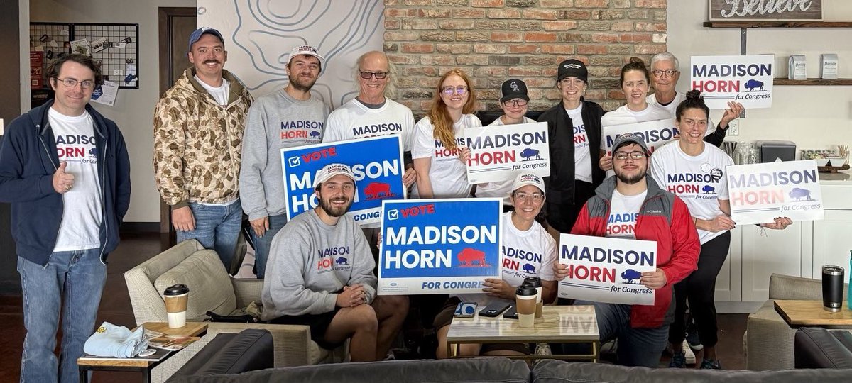 Thank you to this crew of volunteers for coming out in the rain to knock doors today!!! tminus2days #electionday #LetsGo