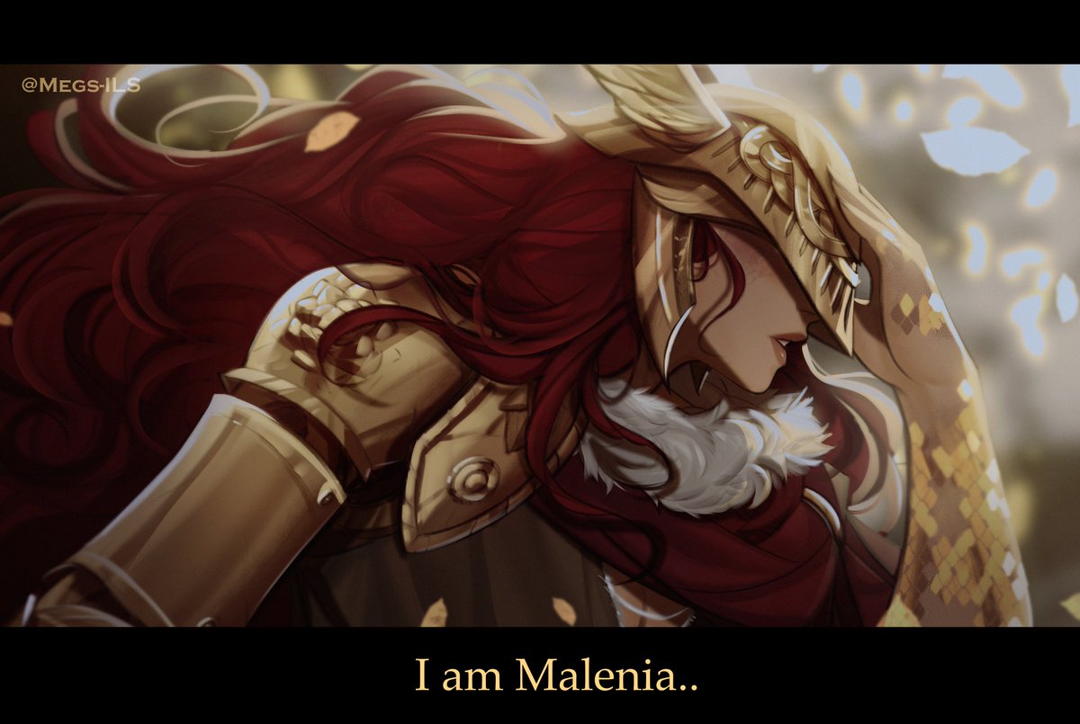Started my 2nd playthrough to experience the dlc!
planning on doing some more elden ring fanart this round &lt;3 

#ELDENRING #Malenia